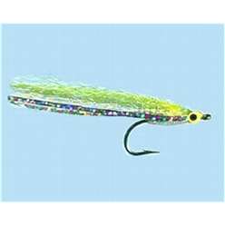 Premium Saltwater Flies - Glass Minnow Chartreuse - PS08