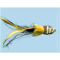 Premium Saltwater Flies - Samba Yellow