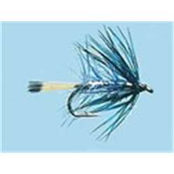 Turrall Wet Flies Hackled - Silver Blue Bumble - WH09