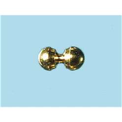 Turrall Beads, Eyes & Legs - Dumbells Gold - DUG