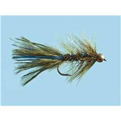 Turrall Goldhead Nymphs - Blue Ray Damsel - BH45