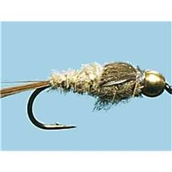 Turrall Goldhead Nymphs - Hare's Ear Original - BH20