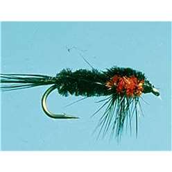 Montana Orange Weighted Nymph - Turrall - WN07