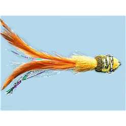 Premium Saltwater Flies - Samba Orange  - PS24