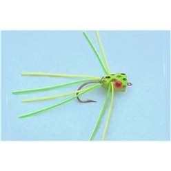 Turrall Foam Poppers  - Leggy Frog - PO07