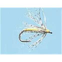 Turrall Wet Flies Hackled - Partridge and Yellow - WH14