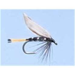 Turrall Wet Flies Winged - Blae and Black - WW05