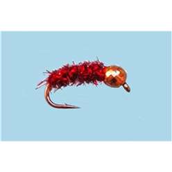 Turrall Tungsten Nymphs - Brite Lite Red - TB13