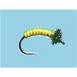 Turrall Juicy Grub Nymphs - Lime/Lemon - JG04