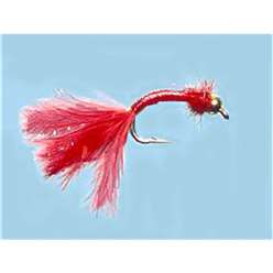 Turrall Goldhead Nymphs - Bloodworm GH - BH35