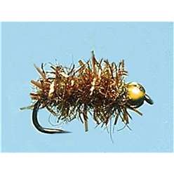 Turrall Goldhead Nymphs - Cactus Brown - BH10