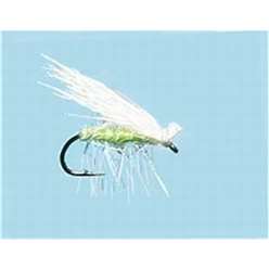 Elk Hair Caddis Green/White - Turrall Caddis/Sedge Flies - CA09 - B